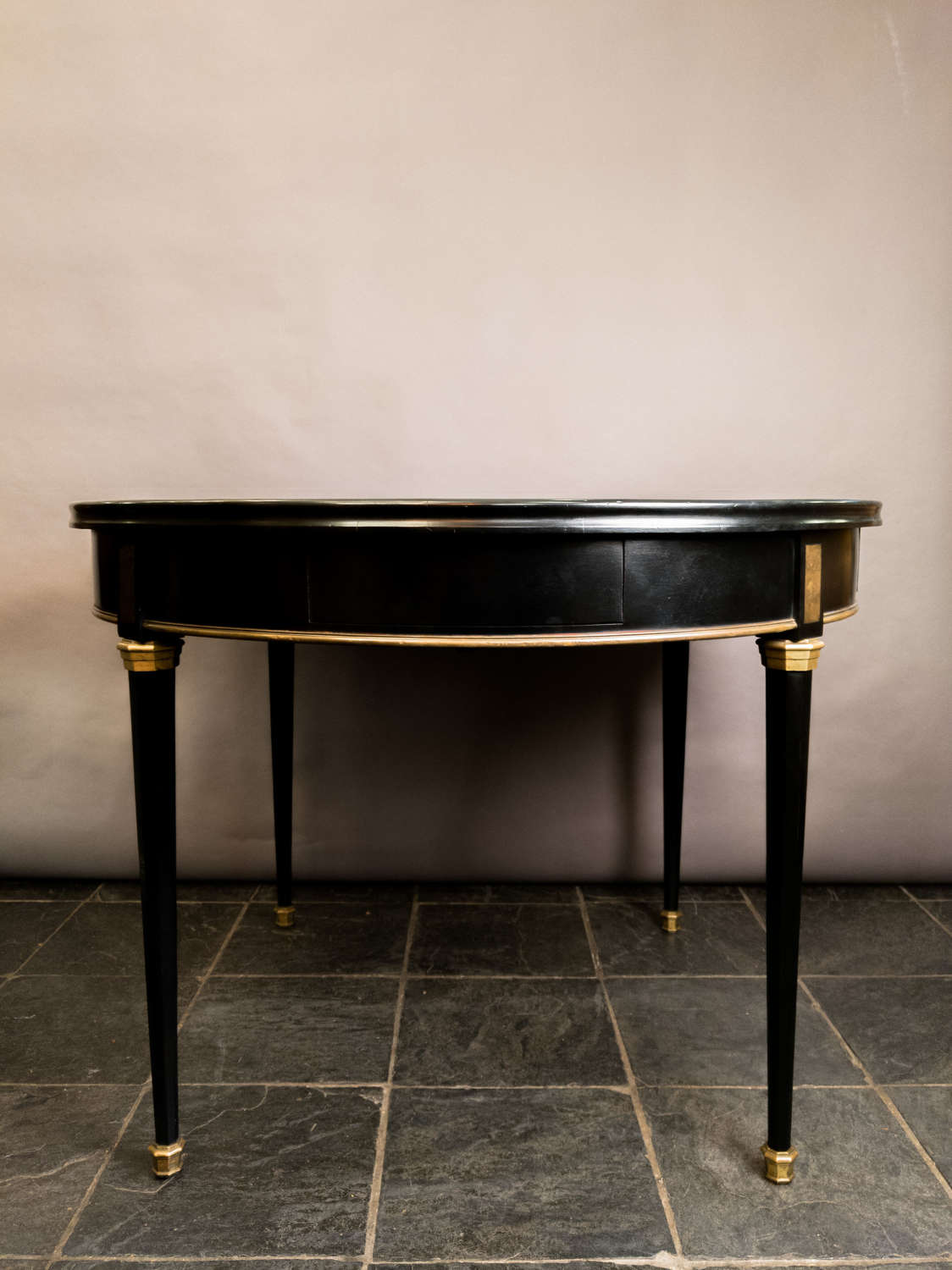 A 19th Century French Ebonised Centre Table