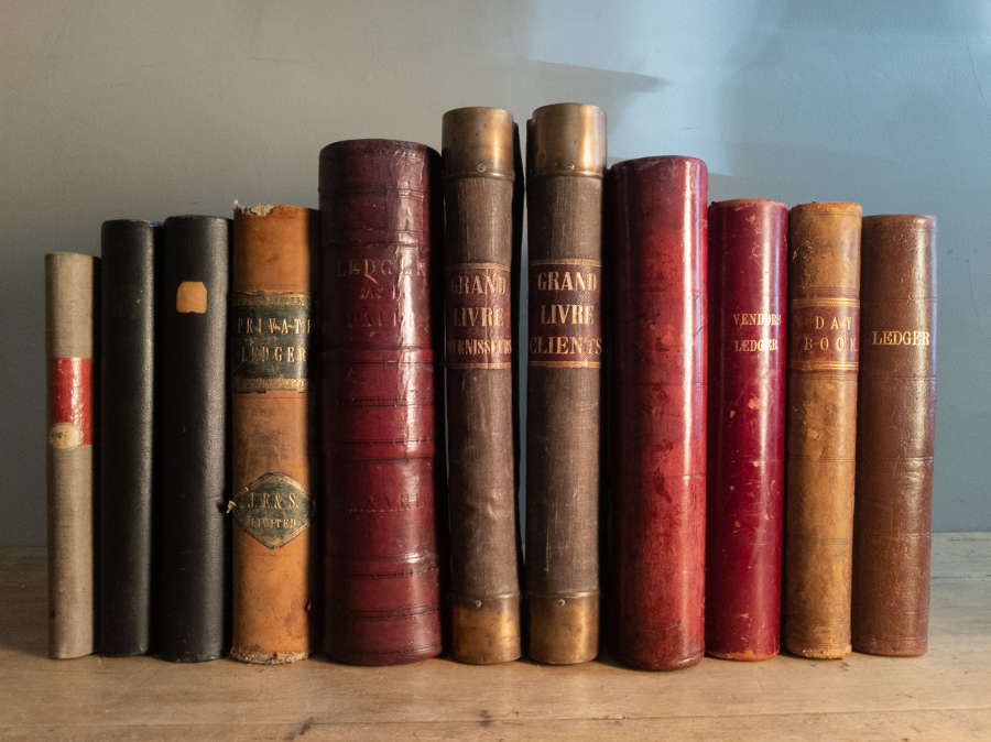 A Selection of Large Scale Ledgers Circa 1890-1930