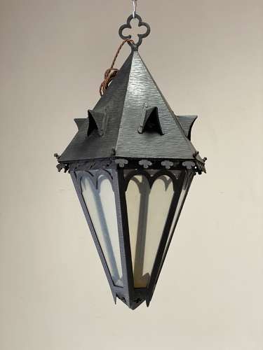 C1960 A Really Pretty French Iron Lantern
