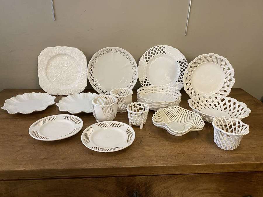 C1920-50 A Collection Of Basket Pottery