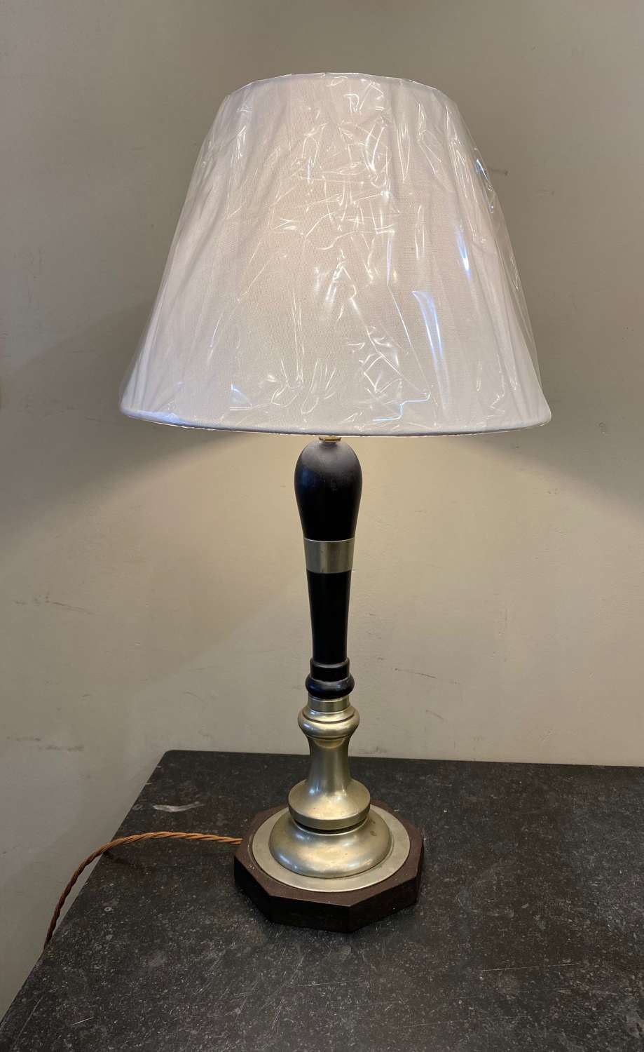 C1950 A Converted  Beer Pump Table Lamp