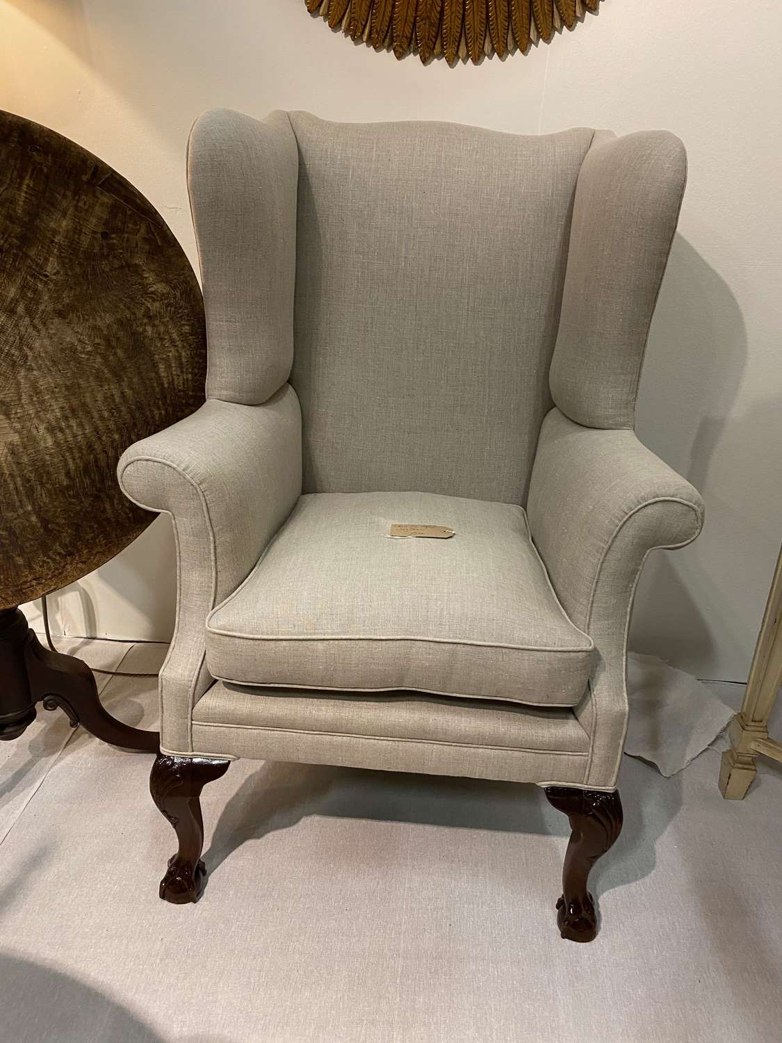 C1820 An English Wing Chair