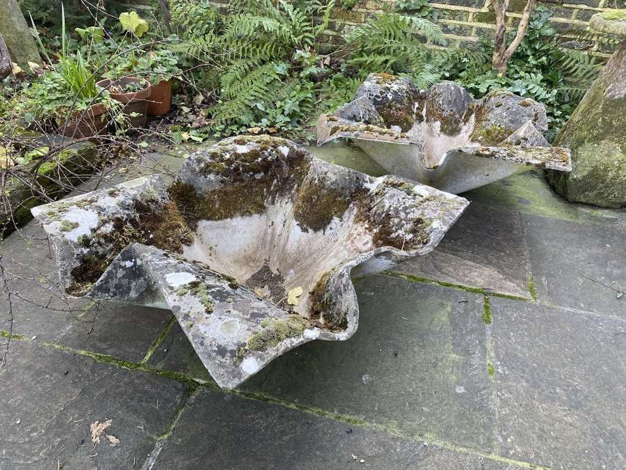 C1960 A Rare Pair of Garden Planters by Willy Guhl