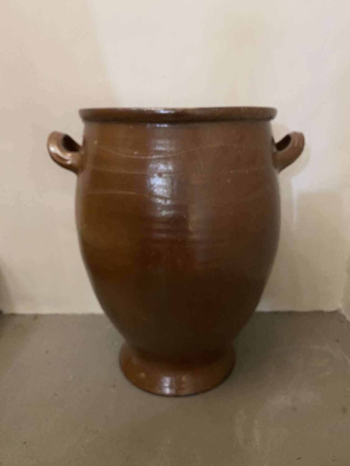 C1880 A Very Large Stoneware Pot