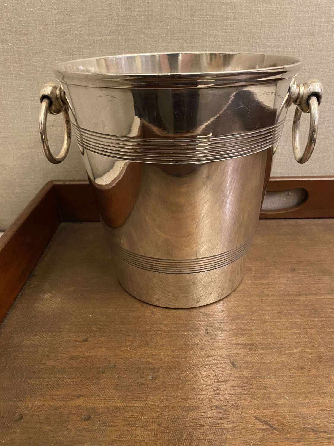 C1950 A Silver Plated Champagne / Wine Bucket