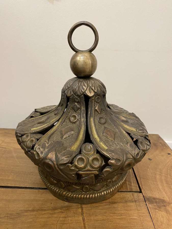 C1860 A French Brass Crown