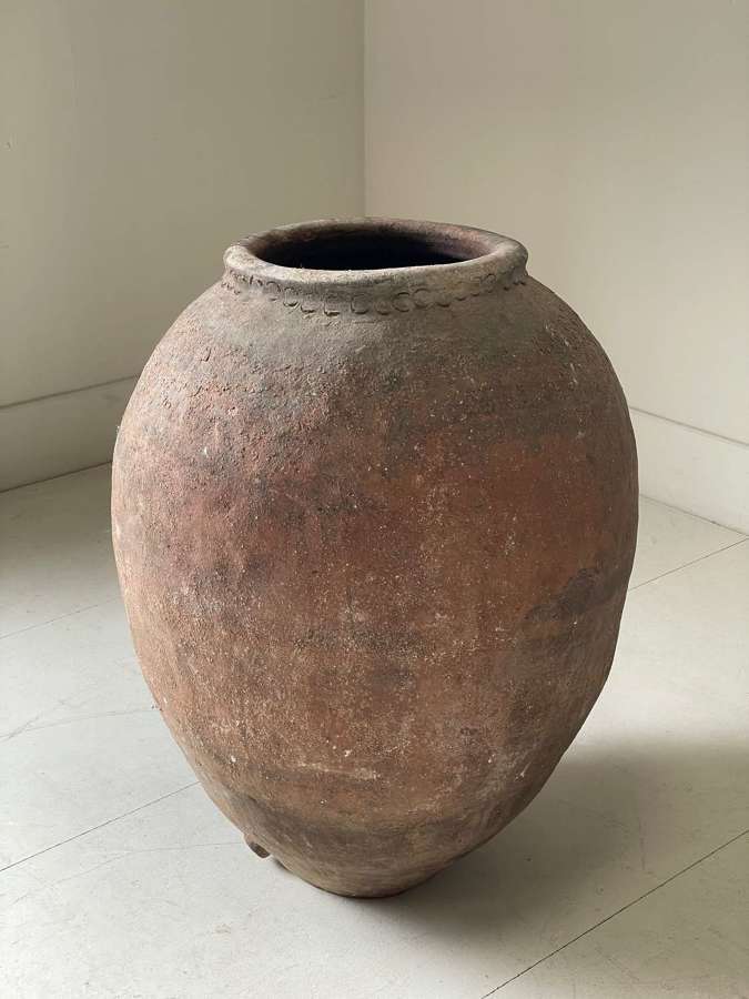 C1870 A Wonderful Spanish Calanda Terracotta Pot