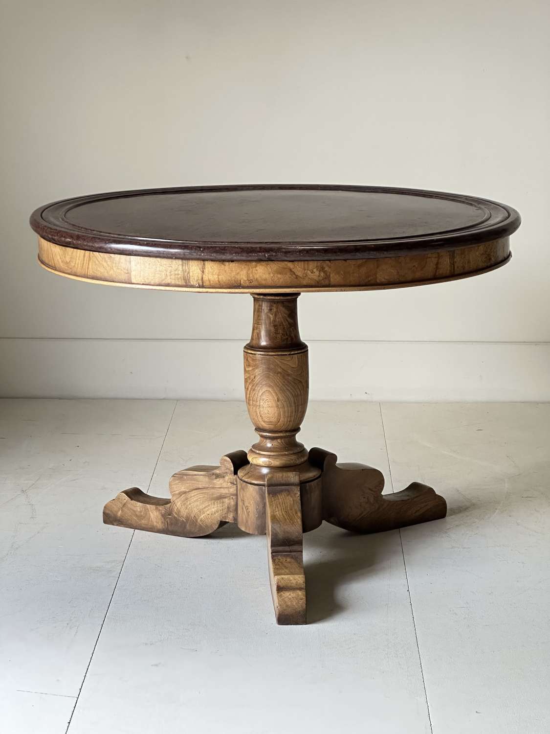 C1830 The French Walnut & Ash Red Gueridon!