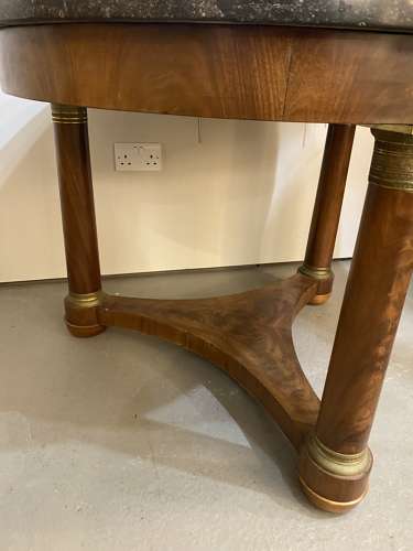 C1820 A Fine French Mahogany Classical Gueridon
