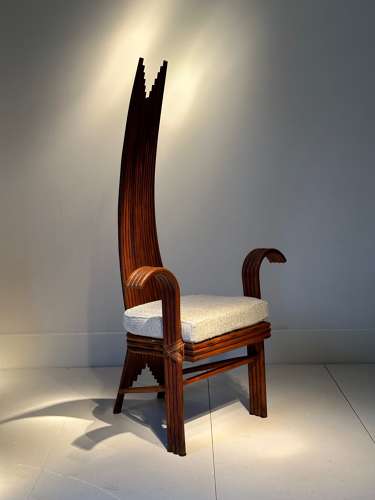 C1970 A Wonderful Set of 6 American Cane Dining Chairs