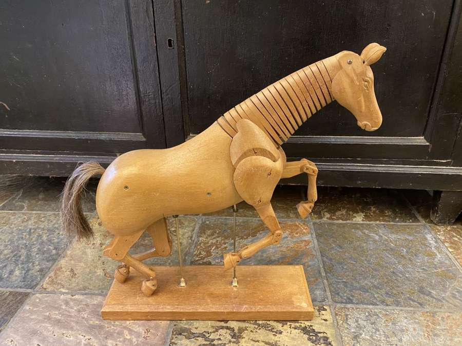 C1930 A Rare Artists Lay Figure of a Horse