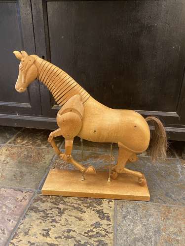 C1930 A Rare Artists Lay Figure of a Horse
