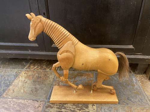 C1930 A Rare Artists Lay Figure of a Horse