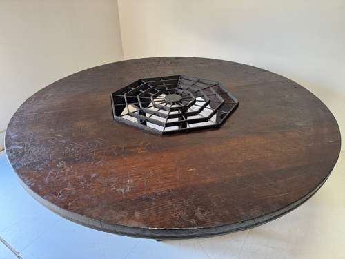 C1960 A Rare Italian Pine Trattoria Dining Table