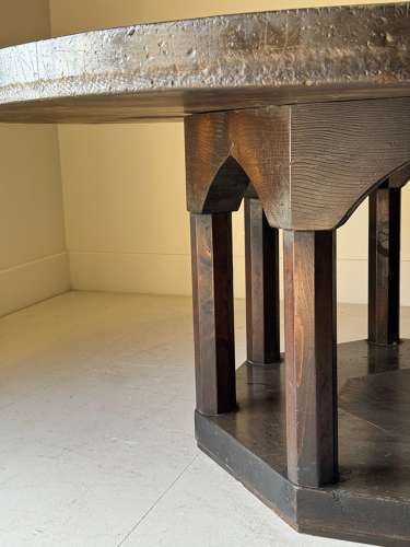 C1960 A Rare Italian Pine Trattoria Dining Table