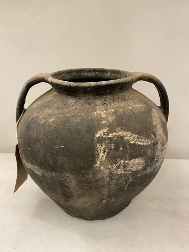 C1860 A Rare Black Terracotta Pot from Carpathia