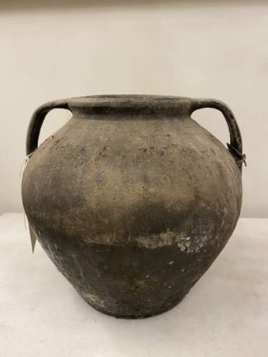 C1860 A Rare Black Terracotta Pot from Carpathia