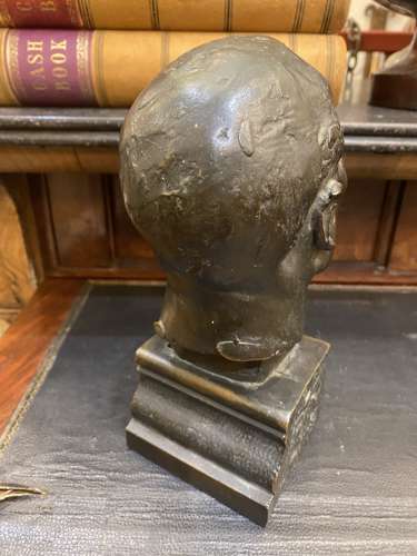 1906 A Signed & Dated Bronze Bust by Francis Derwent Wood