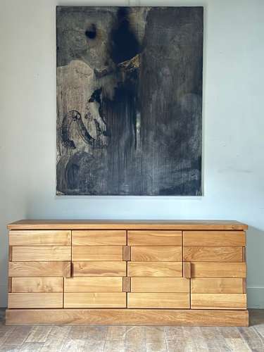 C1970 A Stylish French Enfilade/Sideboard By Maison Regain