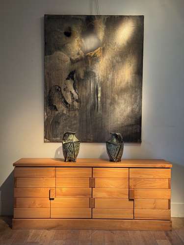 C1970 A Stylish French Enfilade/Sideboard By Maison Regain