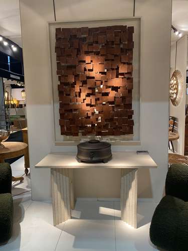 C2024 A Modern Spanish Iron Wall Sculpture