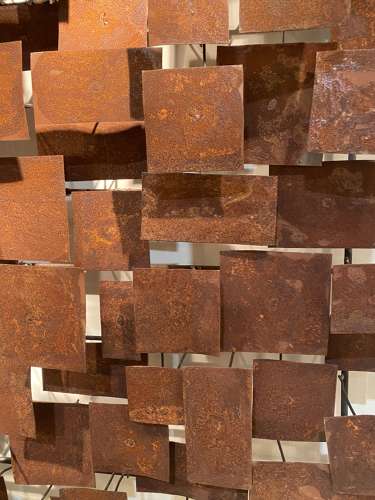 C2024 A Modern Spanish Iron Wall Sculpture