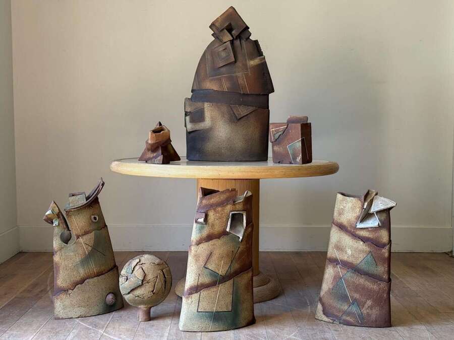 1984 A Collection of Terracotta Sculptures by Jim Robison