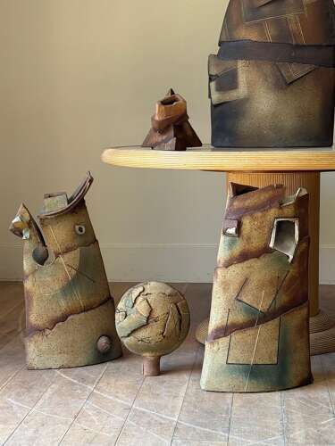 1984 A Collection of Terracotta Sculptures by Jim Robison