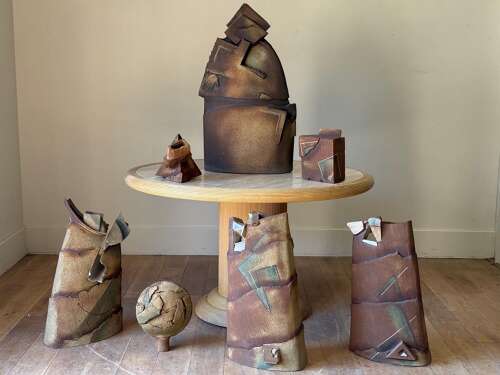 1984 A Collection of Terracotta Sculptures by Jim Robison