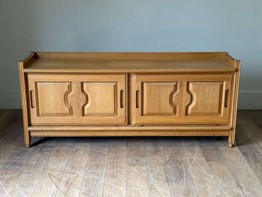 C1960 A French Oak Enfilade by Guillerme & Chambron