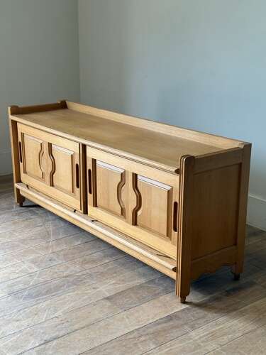 C1960 A French Oak Enfilade by Guillerme & Chambron