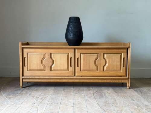 C1960 A French Oak Enfilade by Guillerme & Chambron