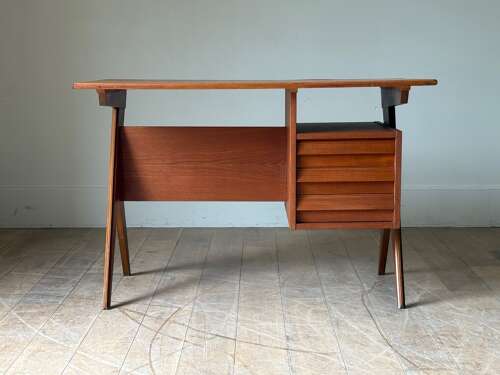 C1960 A Stylish Italian Teak Desk