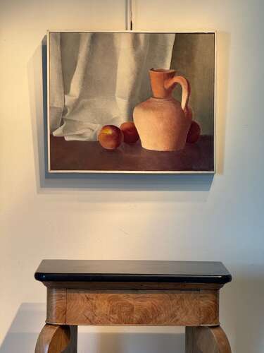C1976 A French Still Life Oil on Canvas