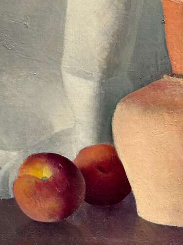 C1976 A French Still Life Oil on Canvas