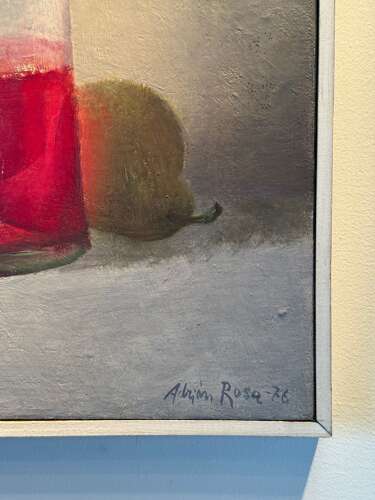 C1976 A French Still Life Oil on Canvas