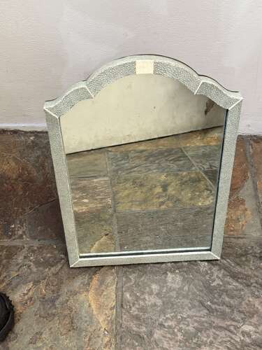 C1930 A Rare French Shagreen Vanity Mirror