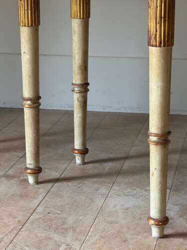 C1930 A Pair of Painted Portuguese Consoles in 18th Century Style