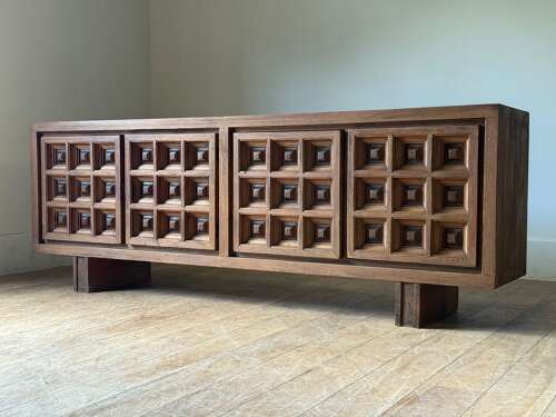 C1960 A Rare Spanish 4 Door Enfilade By Biosca