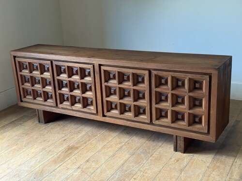 C1960 A Rare Spanish 4 Door Enfilade By Biosca