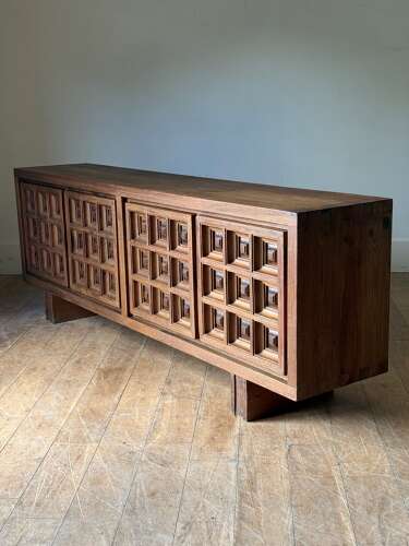 C1960 A Rare Spanish 4 Door Enfilade By Biosca