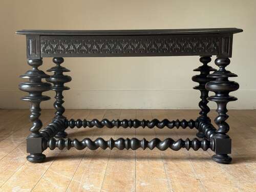 C1860 A Stylish Portuguese Strapwork Table / Console