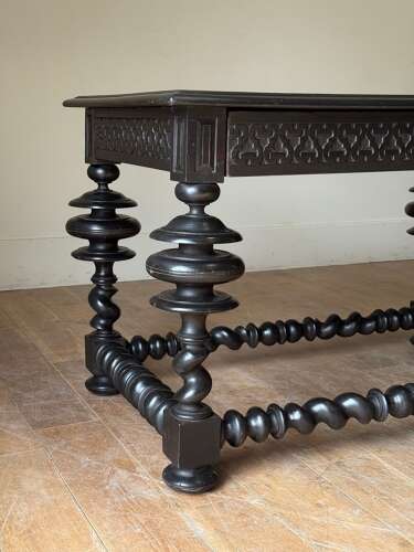 C1860 A Stylish Portuguese Strapwork Table / Console