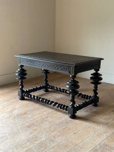 C1860 A Stylish Portuguese Strapwork Table / Console