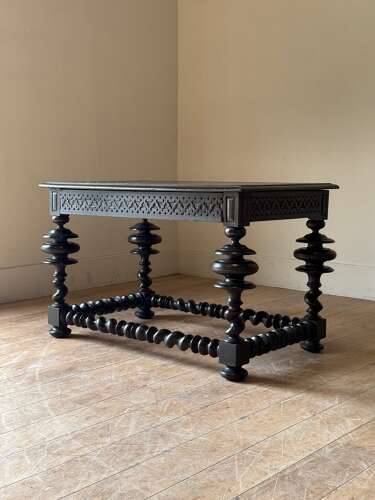 C1860 A Stylish Portuguese Strapwork Table / Console