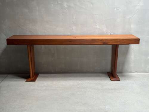 C1960 A Stylish Spanish Console Table in Mahogany