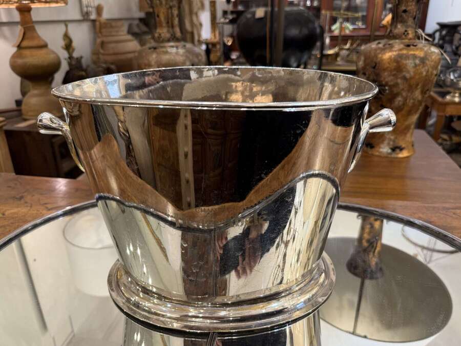 C1960 A French Silver Plated Champagne Bucket - Henri Abele