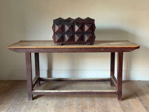C1820 A Stylish Spanish Poplar & Sycamore Catalan Console Table
