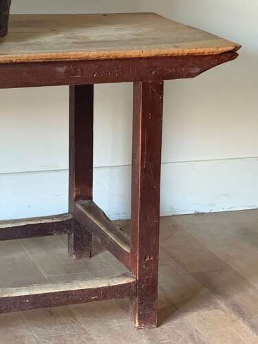 C1820 A Stylish Spanish Poplar & Sycamore Catalan Console Table