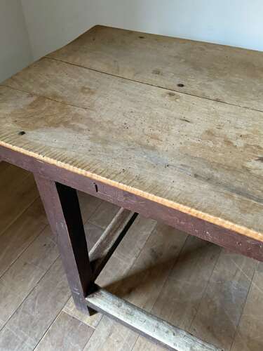 C1820 A Stylish Spanish Poplar & Sycamore Catalan Console Table